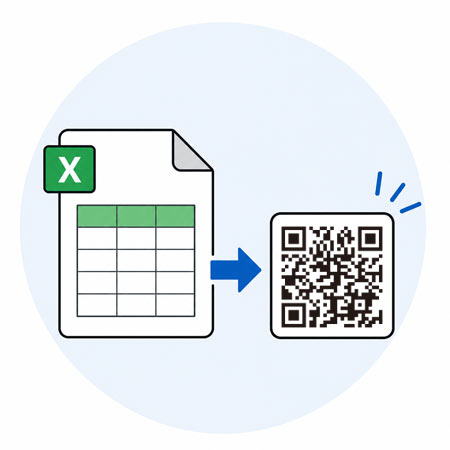 QRコードのご用意必要なし